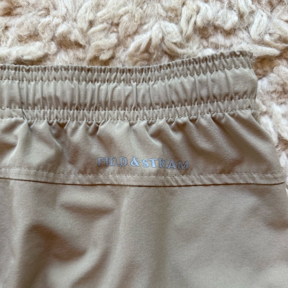Set of 2 Field & Stream brand elastic waist Khaki shorts boys youth large - Picture 6 of 6